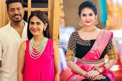 ಕಿರುತೆರೆ ನಟಿ ಕಾವ್ಯಾ ಗೌಡ ದಂಪತಿ