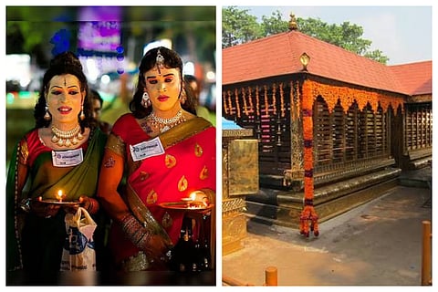 Why men dress up as women to enter this Kerala temple