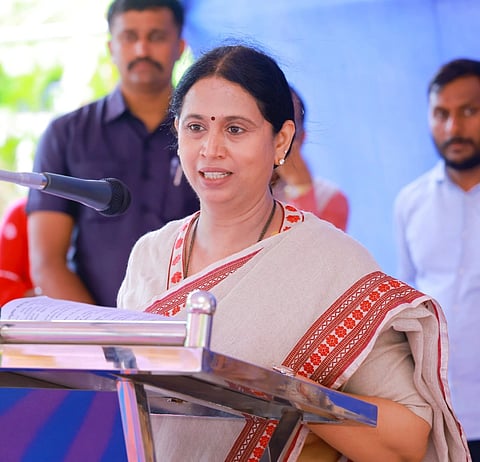 ಉಡುಪಿ ಜಿಲ್ಲಾ ಉಸ್ತುವಾರಿ ಸಚಿವೆ ಲಕ್ಷ್ಮೀ ಹೆಬ್ಬಾಳ್ಕರ್​.