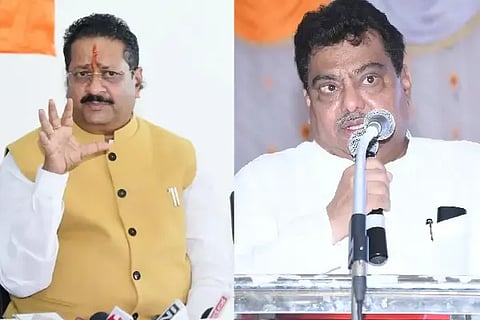 ಶಾಸಕ ಬಸನಗೌಡ ಪಾಟೀಲ ಯತ್ನಾಳ ಹಾಗೂ ಸಚಿವ ಎಂ.ಬಿ. ಪಾಟೀಲ