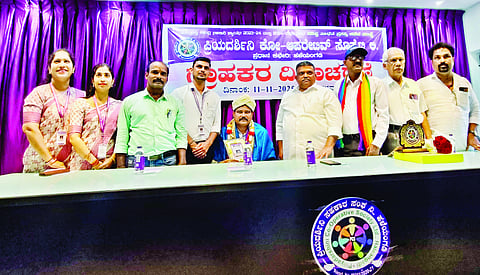 ರಾಷ್ಟ್ರೀಯ ಬಿಲ್ಲವರ ಮಹಾಮಂಡಲದ ಸಹಕೋಶಾಧಿಕಾರಿಯಾಗಿ ಆಯ್ಕೆಯಾದ ಸೊಸೈಟಿ ಗ್ರಾಹಕ ಯೋಗೀಶ್ ಕೋಟ್ಯಾನ್ ಅವರನ್ನು ಗೌರವಿಸಲಾಯಿತು