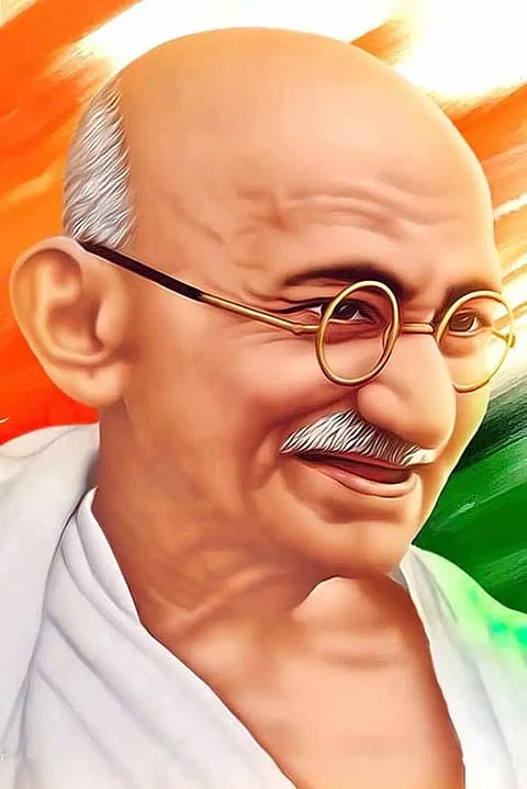 ರಾಷ್ಟ್ರಪಿತ ಮಹಾತ್ಮ ಗಾಂಧೀಜಿ