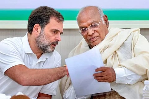ರಾಜ್ಯಸಭೆ ಚುನಾವಣೆ: ನಾಳೆ ಮಲ್ಲಿಕಾರ್ಜುನ ಖರ್ಗೆ, ಮನ್ಸೂರ್ ಅಲಿಖಾನ್ ನಾಮಪತ್ರ ಸಲ್ಲಿಕೆ; ರಾಹುಲ್ ಗಾಂಧಿ ಭಾಗಿ! 3ನೇ ಅಭ್ಯರ್ಥಿ ಆಯ್ಕೆ ಸಸ್ಪೆನ್ಸ್! 