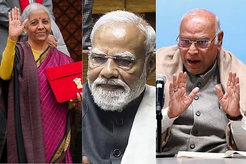 ಕೇಂದ್ರದ ರಿಫಾರ್ಮ್ ಎಕ್ಸ್‌ಪ್ರೆಸ್‌ ದಾರಿ ತಪ್ಪಿದೆ; ಸೋಗಿನ ಬಜೆಟ್, ಶೂನ್ಯ ವಿಷನ್: ಮೋದಿ ಸರ್ಕಾರದ ವಿರುದ್ಧ ಮಲ್ಲಿಕಾರ್ಜುನ ಖರ್ಗೆ ವಾಗ್ದಾಳಿ 