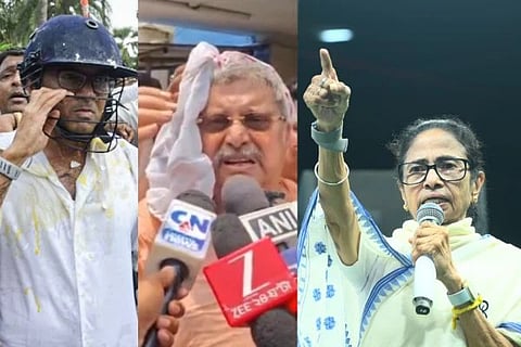 ಸುವೇಂದು ಸರ್ಕಾರದ ವಿರುದ್ಧ ಮಮತಾ ಯುದ್ದ! ಅಭಿಷೇಕ್, ಕಲ್ಯಾಣ್ ಬ್ಯಾನರ್ಜಿ ಮೇಲೆ ಹಲ್ಲೆ: ನಾಳೆ ಕೋಲ್ಕತ್ತಾದಲ್ಲಿ ಬೃಹತ್ ​ಪ್ರತಿಭಟನೆಗೆ ಕರೆ ಕೊಟ್ಟ ದೀದಿ! 