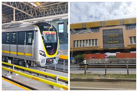 Huskur Road Metro Station Suicide Attempt