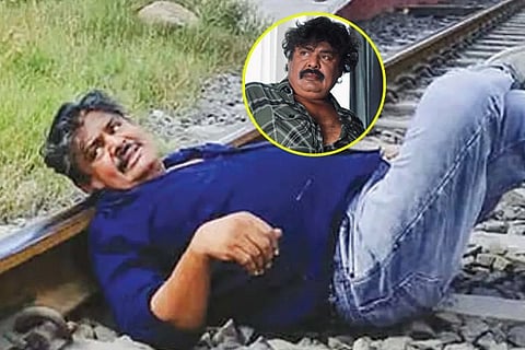 ರೈಲು ಹಳಿಗಳ ಮೇಲೆ ಮಲಗಿದ ಖ್ಯಾತ ನಟ ಮನ್ಸೂರ್​ ಅಲಿ ಖಾನ್​: ಕಾರಣ ಕೇಳಿದ್ರೆ ಹುಬ್ಬೇರಿಸ್ತೀರಿ! Mansoor Ali Khan