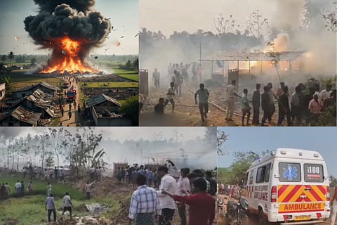 Massive Explosion 