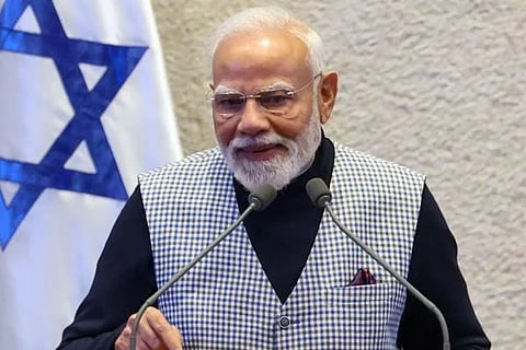 Modi In Israel | ಇಸ್ರೇಲ್ ಸಂಸತ್​ ಭವನ ನೆಸ್ಸೆಟ್​​ನಲ್ಲಿ ಮಾತನಾಡಿದ ಪ್ರಧಾನಿ ನರೇಂದ್ರ ಮೋದಿ