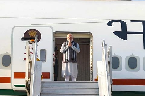 Modi In Israel | ಇಸ್ರೆಲ್​ಗೆ ಪ್ರಯಾಣ ಬೆಳೆಸಿದ ಪ್ರಧಾನಿ ನರೇಂದ್ರ ಮೋದಿ