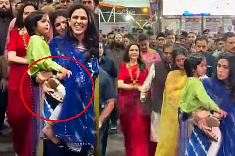 ಕೋಟಿ ಕೋಟಿ ಆಸ್ತಿ ಇದ್ದರೇನು ಮಗುವಿನ ಮುಂದೆ ಎಲ್ಲವೂ ಗೌಣ: ಅಂಬಾನಿ ಸೊಸೆಯ ಸರಳತೆಗೆ ನೆಟ್ಟಿಗರು ಫಿದಾ! Mukesh Ambani 