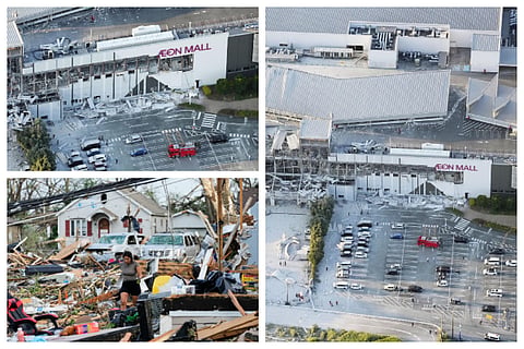 Japan mall collapse after 7.1-magnitude earthquake: