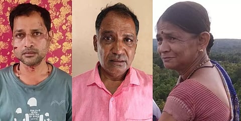 ಬಂಧನಕ್ಕೊಳಕ್ಕಾದ ಪ್ರವೀಣ್​ ಮೆಂಡೊನ್ನಾ, ವಲೇರಿಯನ್​ ಮೆಂಡೊನ್ನಾ ಹಾಗೂ ಹತ್ಯೆಯಾದ ವನಜಾ ಪೂಜಾರ್ತಿ.