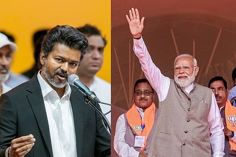 Modi Congratulates Vijay