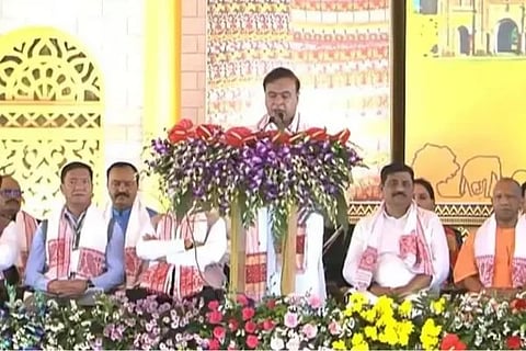 Himanta Biswa Sarma | ಪ್ರಮಾಣ ವಚನ ಸ್ವೀಕರಿಸಿದ  ಹಿಮಂತ ಬಿಸ್ವಾ ಶರ್ಮಾ