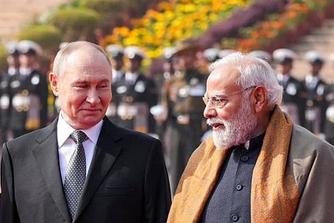 Narendra Modi | ಪ್ರಧಾನಿ ನರೇಂದ್ರ ಮೋದಿ ಮತ್ತು ರಷ್ಯಾ ಅಧ್ಯಕ್ಷ ವ್ಲಾಡಿಮಿರ್ ಪುಟಿನ್ 