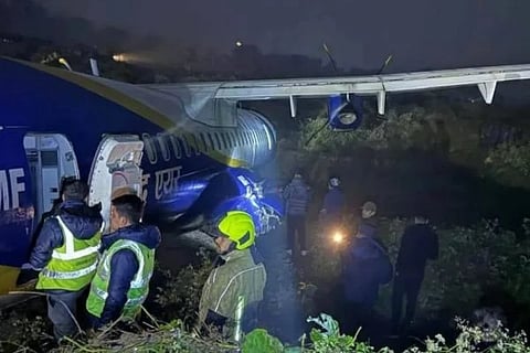 Nepal Plane | ಬುದ್ಧ ಏರ್‌ನ ಟರ್ಬೊಪ್ರೊಪ್ ರನ್‌ವೇಯಿಂದ ಹೊರಗುಳಿದಿದ್ದ ವಿಮಾನ