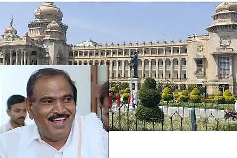 ಅಬಕಾರಿ ಸಚಿವ ಕೆ.ಎಂ.ಶಿವಲಿಂಗೇಗೌಡ 