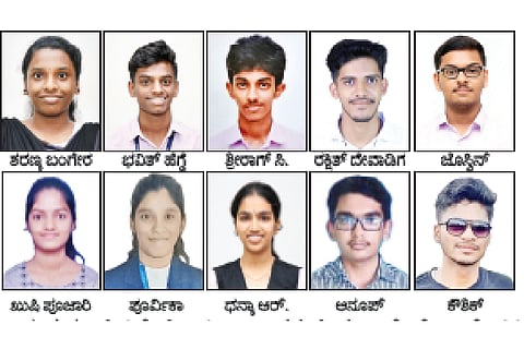 ಉತ್ತೀರ್ಣರಾದ ವಿದ್ಯಾರ್ಥಿಗಳು 