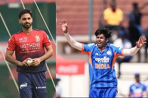 ಜಿಂಬಾಬ್ವೆ ವಿರುದ್ಧ ಚುಟುಕು ಸರಣಿ ಕ್ಲೀನ್‌ಸ್ವೀಪ್: ಆರ್​ಸಿಬಿ ವೇಗಿ ಭುವೇಶ್ವರ್ ದಾಖಲೆ ಸರಿಗಟ್ಟಿದ ಮಯಾಂಕ್​ ಯಾದವ್: 