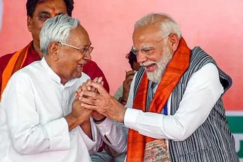 Bihar Exit Poll | ನಿತೀಶ್​-ಮೋದಿ ಜೋಡಿ (ಸಂಗ್ರಹ ಚಿತ್ರ)