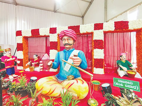 ಫಲಪುಷ್ಪ ಪ್ರದರ್ಶನದಲ್ಲಿ ಕಂಡುಬಂದ ಕಲಾಕೃತಿಗಳು