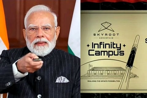 Vikram-I orbiter rocket | ಇನ್ಫಿನಿಟಿ ಕ್ಯಾಂಪಸ್ ಮತ್ತು ವಿಕ್ರಮ್-I ಆರ್ಬಿಟರ್ ರಾಕೆಟ್ ಉದ್ಘಾಟಿಸಿದ ಪ್ರಧಾನಿ ಮೋದಿ