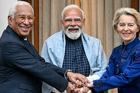 ಭಾರತ ಮತ್ತು ಐರೋಪ್ಯ ಒಕ್ಕೂಟದ ನಡುವೆ ಒಪ್ಪಂದ