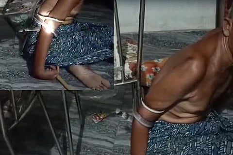 Odisha man trapped by venomous snake