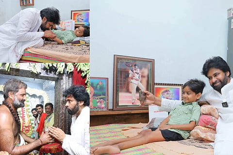 Pawan Kalyan Visits Young Fan Battling Rare Genetic Disorder