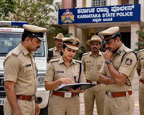 ಪೊಲೀಸ್ ಅಧಿಕಾರಿಗಳ ಸಾಂದರ್ಭಿಕ ಚಿತ್ರ