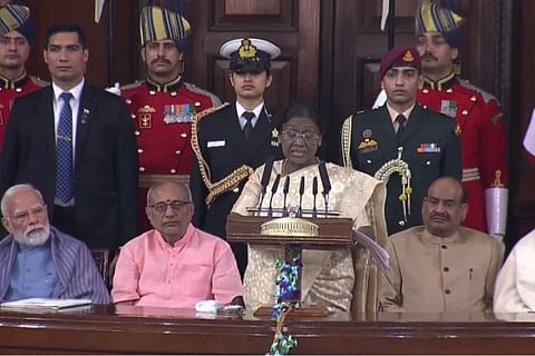Constitution Day |  ಸಂವಿಧಾನ ದಿನಾಚರಣೆ ಕಾರ್ಯಕ್ರಮದಲ್ಲಿ ರಾಷ್ಟ್ರಪತಿ ದ್ರೌಪದಿ ಮುರ್ಮು