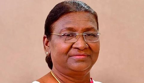 ರಾಷ್ಟ್ರಪತಿ ದ್ರೌಪದಿ ಮುರ್ಮು 