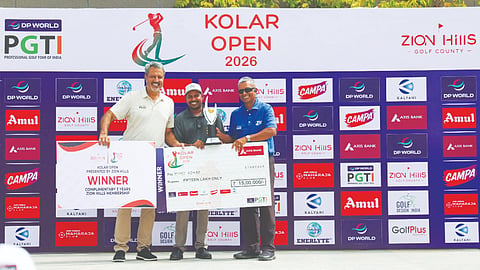 Golf: ಮೊಹಮ್ಮದ್ ಅಜರ್‌ಗೆ ಕೋಲಾರ ಓಪನ್ ಪ್ರಶಸ್ತಿ