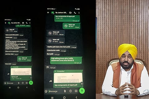 Punjab CM Bhagwant Mann Video Row