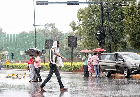 ಗಾಳಿ ಸಹಿತ ಸುರಿದ  ಮಳೆ