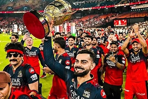 ರಾಯಲ್​ ಚಾಲೆಂಜರ್ಸ್​ ಬೆಂಗಳೂರು ( RCB ) ತಂಡ 
