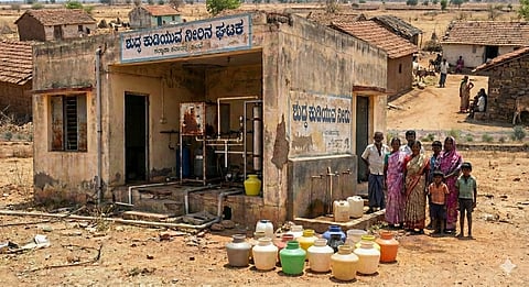 ನಿರ್ವಹಣೆ ಕೊರತೆಯಿಂದ ಆರ್‌ಒ ಪ್ಲಾಂಟ್ ಸ್ಥಗಿತ 