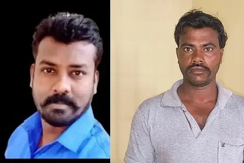 ರೋಣ ತಹಸೀಲ್ದಾರ್ (Tahasildar) ಕೊಲೆಗೆ ಯತ್ನಿಸಿದ ಆರೋಪದಡಿ ಬಂಧಿತ ಆರೋಪಿಗಳಾದ ಹನಮಂತ ಚಲವಾದಿ ಹಾಗೂ ಶರಣಪ್ಪ ಗದಗಿನ.