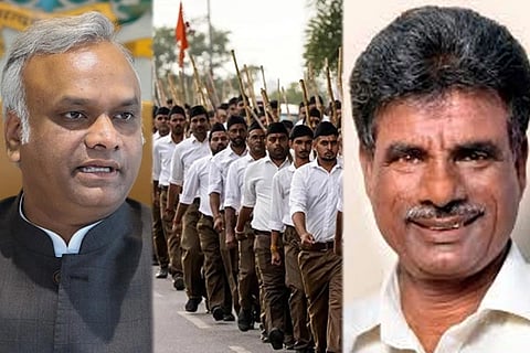 RSS ಪಾಕಿಸ್ತಾನಕ್ಕೆ ಜೈ ಎನ್ನುವ ದೇಶವಿರೋಧಿ ಸಂಘವಲ್ಲ: ಪ್ರಿಯಾಂಕ್​ ಖರ್ಗೆಗೆ ಕೋಟಾ ಶ್ರೀನಿವಾಸ್ ಪೂಜಾರಿ ತಿರುಗೇಟು! 