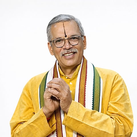 ಅಮೆರಿಕದ ವ್ಯಾಸ ಭಾರತೀ ತ್ರಿಯೋಗ ವಿಶ್ವವಿದ್ಯಾಲಯದ ಉಪಕುಲಪತಿಯಾಗಿ ನೇಮಕಗೊಂಡ ಡಾ. ಕೆ. ರಾಘವೇಂದ್ರ ಪೈ.