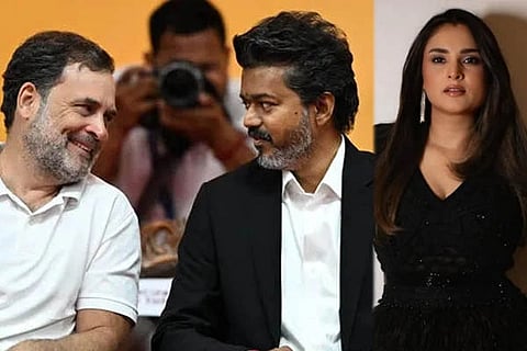 ರಾಹುಲ್-ವಿಜಯ್ ಸೃಷ್ಟಿಸಿದ ದಾಖಲೆಗೆ ಇನ್‌ಸ್ಟಾಗ್ರಾಮ್ ಬ್ರೇಕ್: ಕಾಂಗ್ರೆಸ್ ಆಕ್ರೋಶ, ಇನ್​ಸ್ಟಾಗೆ ನಟಿ ರಮ್ಯಾ ಪ್ರಶ್ನೆ! Rahul Gandhi