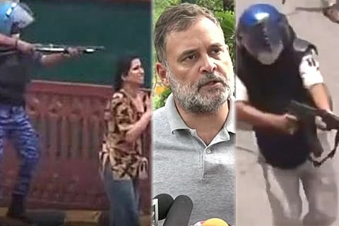 ದೆಹಲಿಯಲ್ಲಿ ಪೆಲೆಟ್​ ಗನ್ಸ್​, ಬಿಹಾರದಲ್ಲಿ ಎಕೆ-47: ಇದೆಂಥಾ ವ್ಯವಸ್ಥೆ ಎಂದು ಪ್ರಧಾನಿ ಮೋದಿ ವಿರುದ್ಧ ರಾಹುಲ್​ ಗಾಂಧಿ ವಾಗ್ದಾಳಿ! Rahul Gandhi  