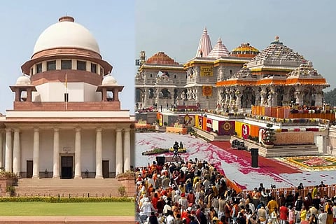ರಾಮಮಂದಿರ ಕಾಣಿಕೆ ಹಣ ಲೂಟಿ ಪ್ರಕರಣ: ಆಕಾಶವೇನೂ ಕಳಚಿ ಬೀಳಲ್ಲ ಎನ್ನುತ್ತಲೇ ತುರ್ತು ವಿಚಾರಣೆಗೆ ಸುಪ್ರೀಂ ನಕಾರ! Ram temple donation row