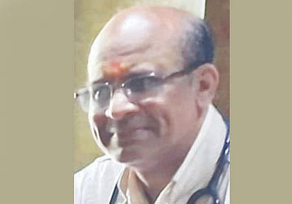 ಶಿರಸಿ ನಗರದ ನ್ಯೂ ಕೆಎಚ್‌ಬಿ ಕಾಲನಿಯಲ್ಲಿ ಕೊಲೆಯಾದ ಡಾ. ರಮೇಶ ಕಲ್ಗುಟ್ಕರ್