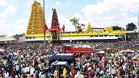 ಚಾಮುಂಡಿ ಬೆಟ್ಟದ ದೇವಸ್ಥಾನ