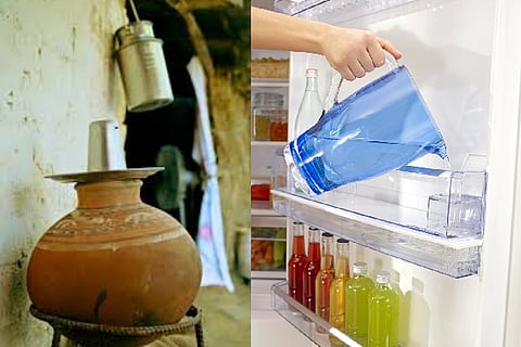Matka vs Refrigerator Water