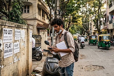 ಬೆಂಗಳೂರಿನಲ್ಲಿ ಬಾಡಿಗೆ ಮನೆ ಸಿಗದಿದ್ದಕ್ಕೆ ಕೆಲಸವನ್ನೇ ಬಿಟ್ಟ: 3 ತಿಂಗಳ ನೋವು ಬಿಚ್ಚಿಟ್ಟ ಟೆಕ್ಕಿ! Rent House
