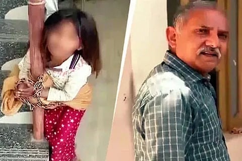 ಹಸಿವಿನಿಂದ ಸೀಬೆ ಹಣ್ಣು ಕಿತ್ತಿದ್ದಕ್ಕೆ ಬಾಲಕಿಗೆ ಇದೆಂಥಾ ಶಿಕ್ಷೆ? ಮನಕಲಕುವ ವಿಡಿಯೋ ವೈರಲ್​! Retired soldier   