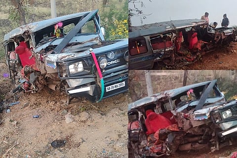 ರೋಣ ತಾಲೂಕಿನ ಜಿಗಳೂರ ಬಳಿ ಭೀಕರ ಅಪಘಾತ